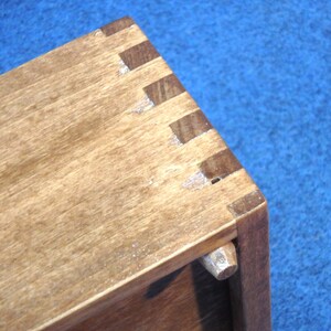 Wooden Trinket Box Made From Repurposed Recycled Wood Boards image 8