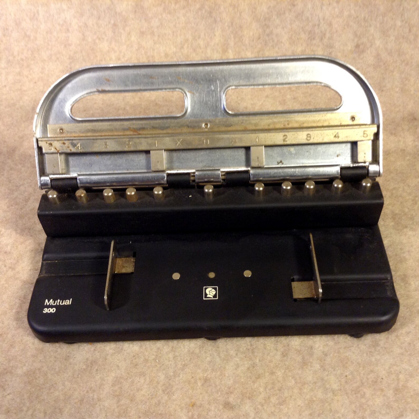 Vintage Paper Punch up to 4 Holes at a Time Mutual Number Etsy