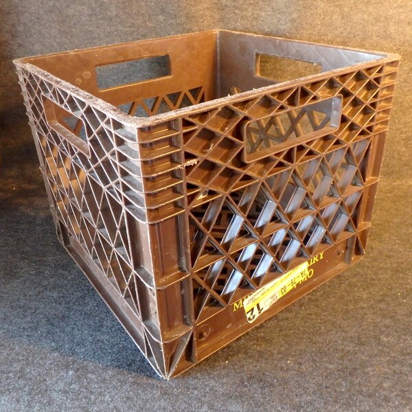 Vintage Milk Crate Etsy