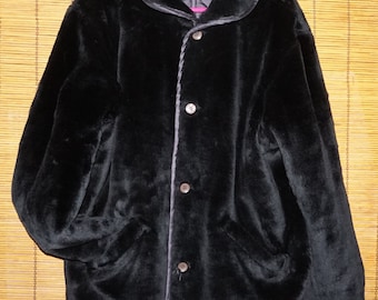 Black on Black Reversible Jacket by Brandon Thomas