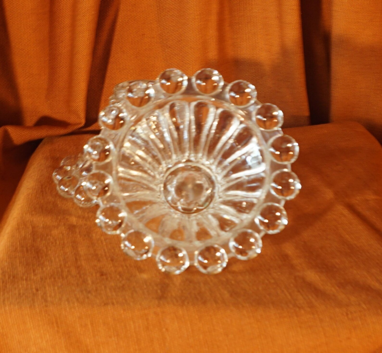 Vintage Candlewick Candle Holders by the Imperial Glass Co. Made in
