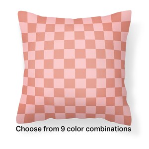 Checkerboard Pillow Covers, Pillow Covers 18x18, Pillow Covers 16x16, Pillow Covers 20x20, Checkered Pillow, Decorative Pillows, Farmhouse