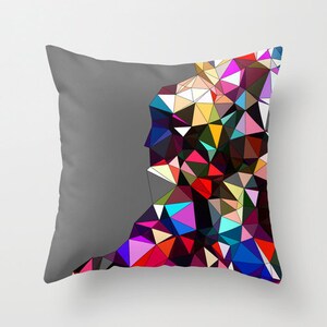 Colorful Pillow Cover, Throw Pillow Covers 20x20, Abstract Throw Pillow Cover, Pillow Covers 26x26, Boho Pillow Covers, Decorative Pillows