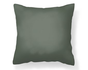 Green Pillow Cover, Camouflage Color Green Pillow Cover, Solid Green Pillow Cover, 20x20 Throw Pillow Covers,18x18 Pillow Covers, Home Decor