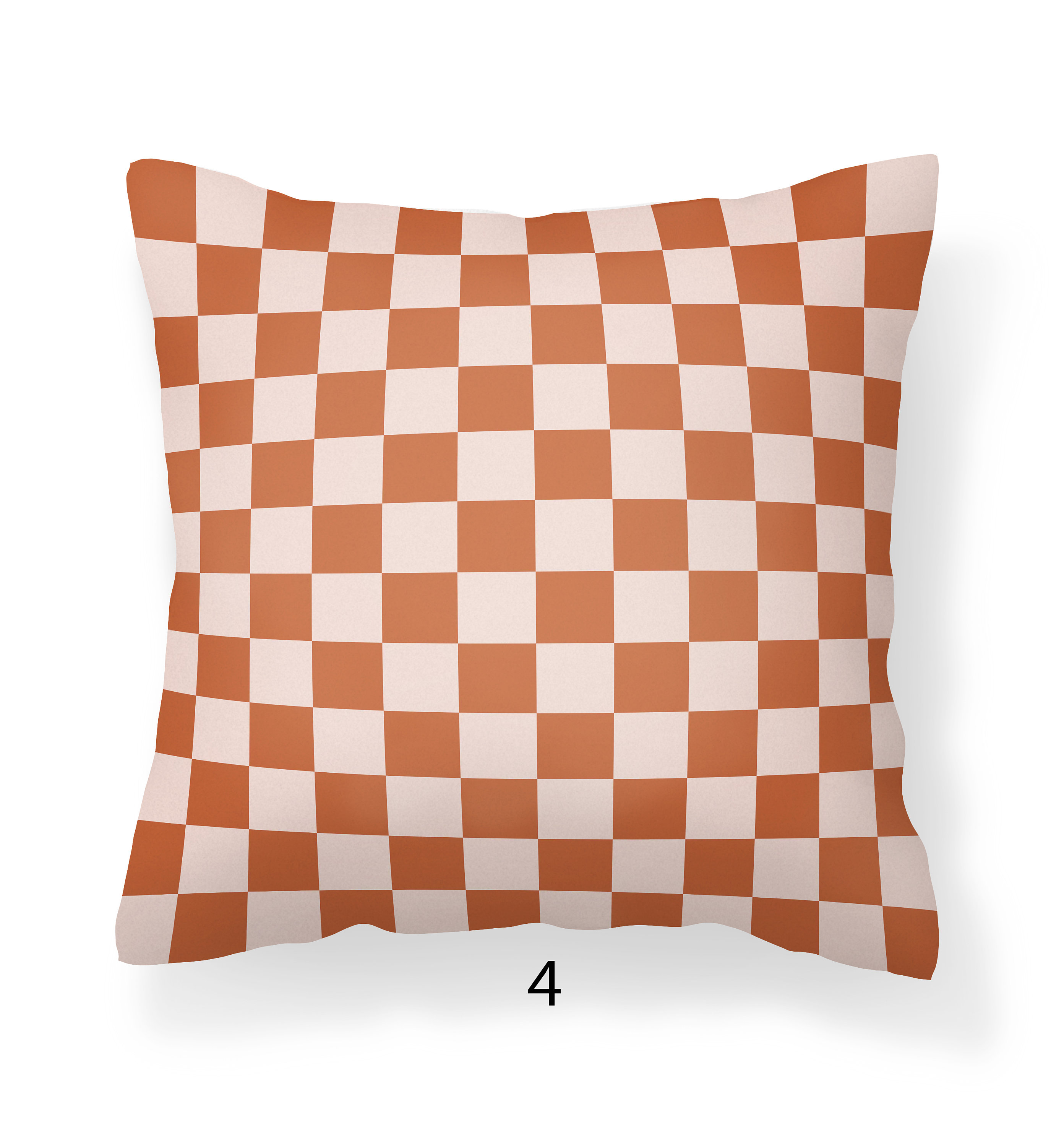 Checked Pillow Cover Checkerboard Throw Pillow Green Pillow Etsy