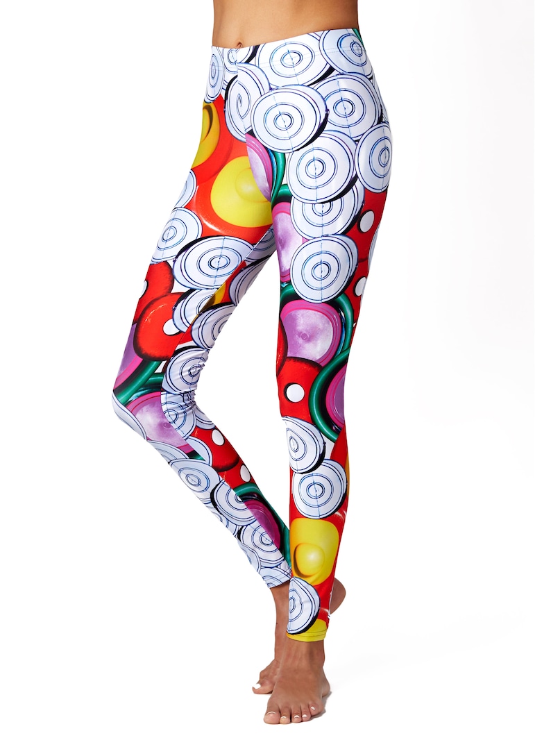 Abstract Art Leggings Festival Leggings Art Yoga Leggings Patterned Leggings Leggings for Women Cool Leggings