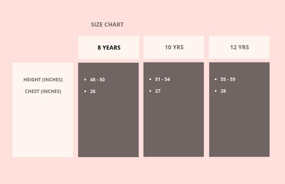 Customcat Size Chart