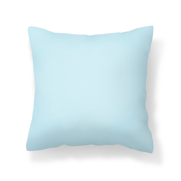 Light Blue Pillow Etsy