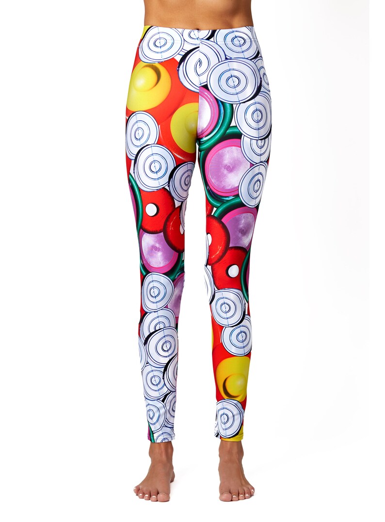 Abstract Art Leggings Festival Leggings Art Yoga Leggings Patterned Leggings Leggings for Women Cool Leggings