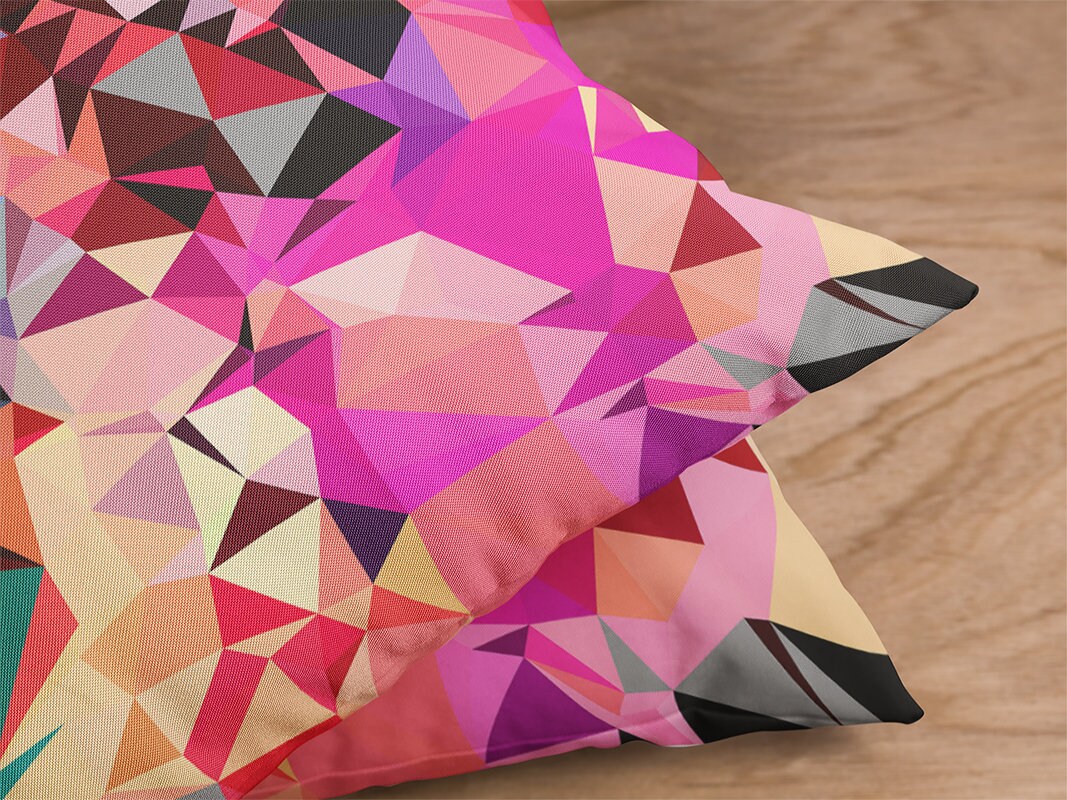 Pink Boho Pillow Cover Pink Pillow Cover Pillow Cover 16x16 Etsy