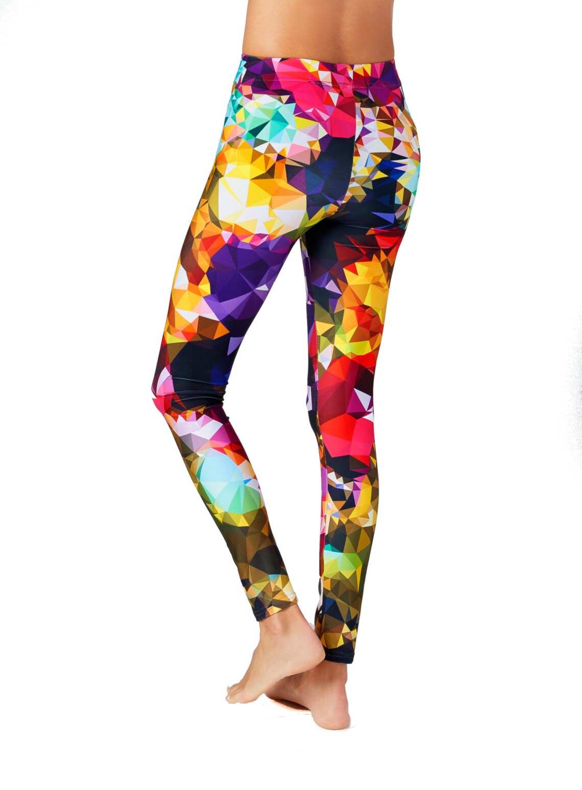 Colorful leggings for home work studio or gym bright Etsy