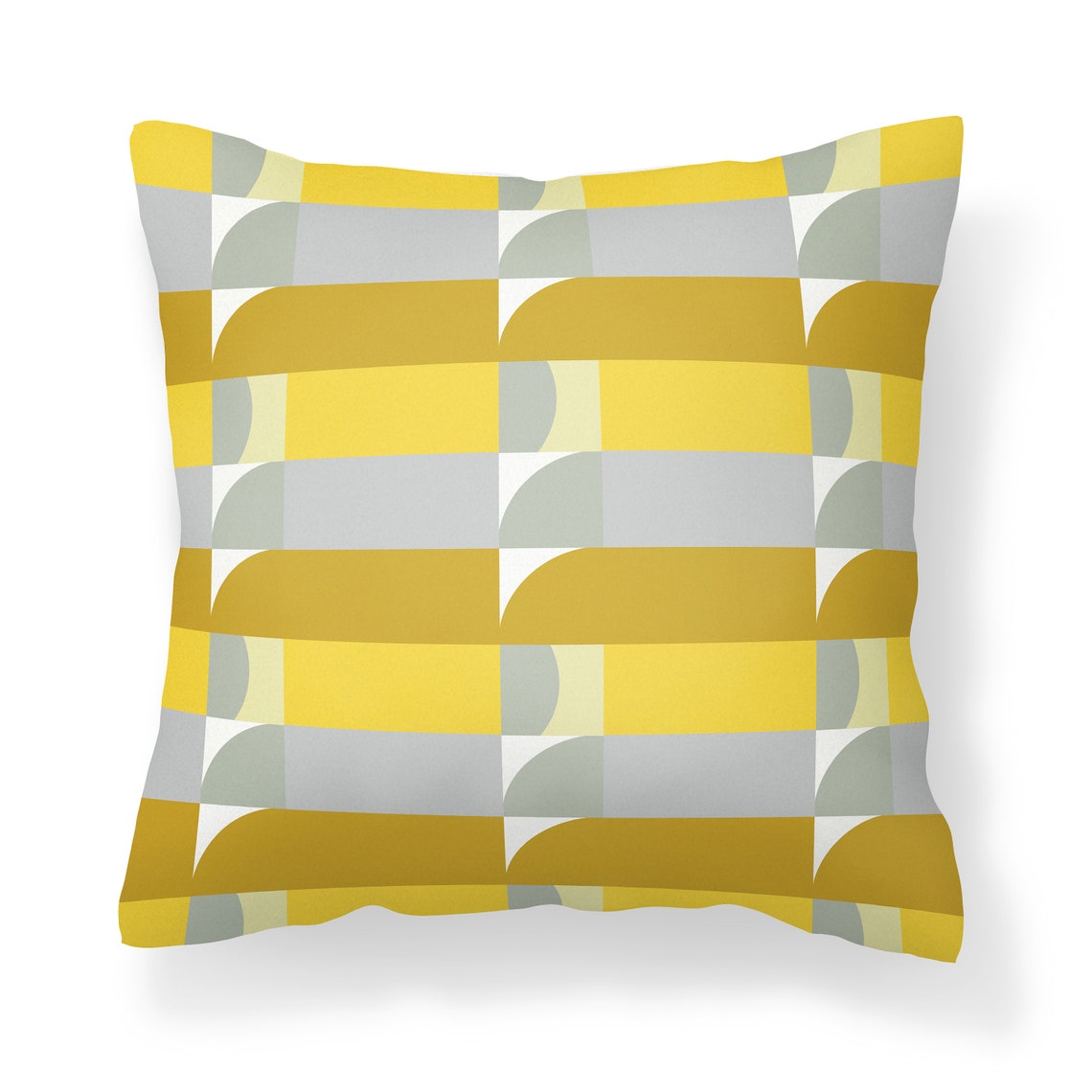 Yellow Outdoor Pillow Outdoor Yellow Pillow 16x16 Yellow Etsy