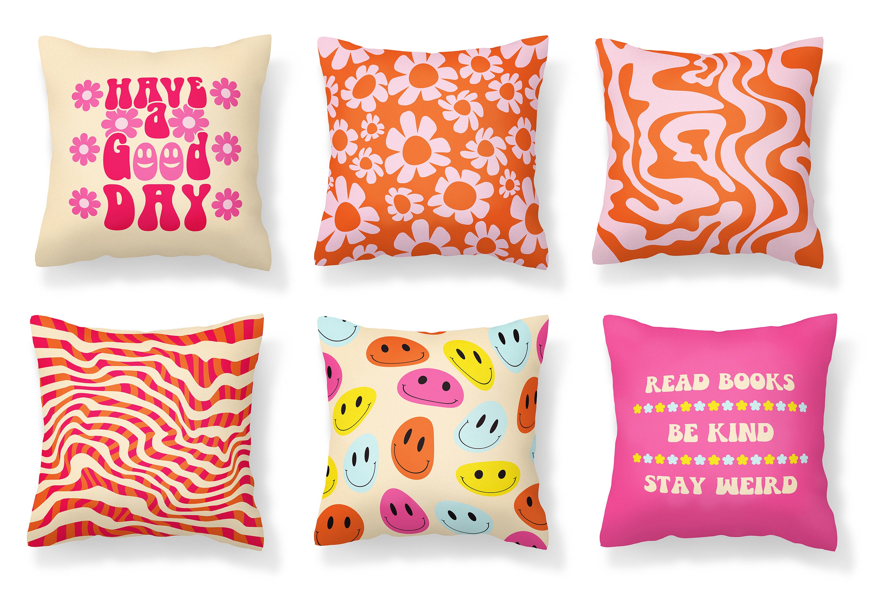 Preppy Pillow, Trendy Pillows, Aesthetic Throw Pillows, Dorm Room