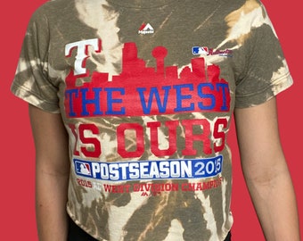 texas rangers the west is ours shirt