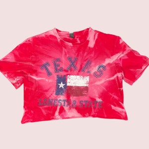Texas Lonestar State Cropped Tshirt| Crop Top | Texas