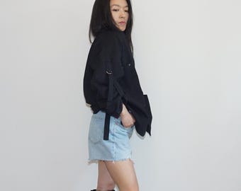 Oversized Unisex Cotton Grunge Jacket