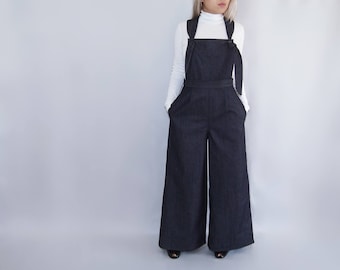 Denim overalls