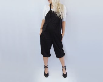 FREE SHIPPING  Slouchy cotton overalls / maternity