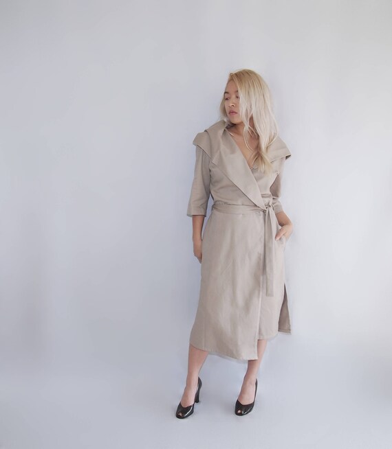 wrap jacket dress