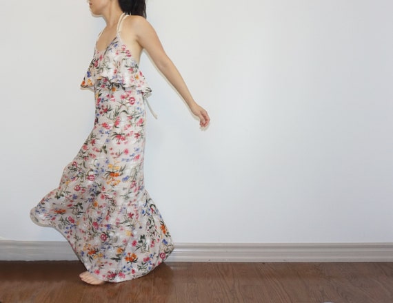 inc international concepts maxi dress INC International Concepts Petite Printed Empire Waist Maxi Dress –  USAFashion
