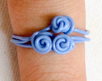 Rose Ring - Flower Ring - Roses - Wire Ring - Multiple Colors and Sizes available - All Ages - Accessories Wire Wrapped