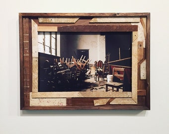 Search+Rescue patch wood frame