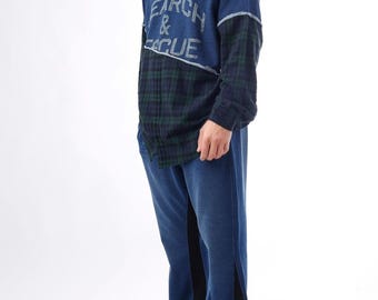 S+R  Ath- Liesure Sweatsuit (Denim Fabrication )