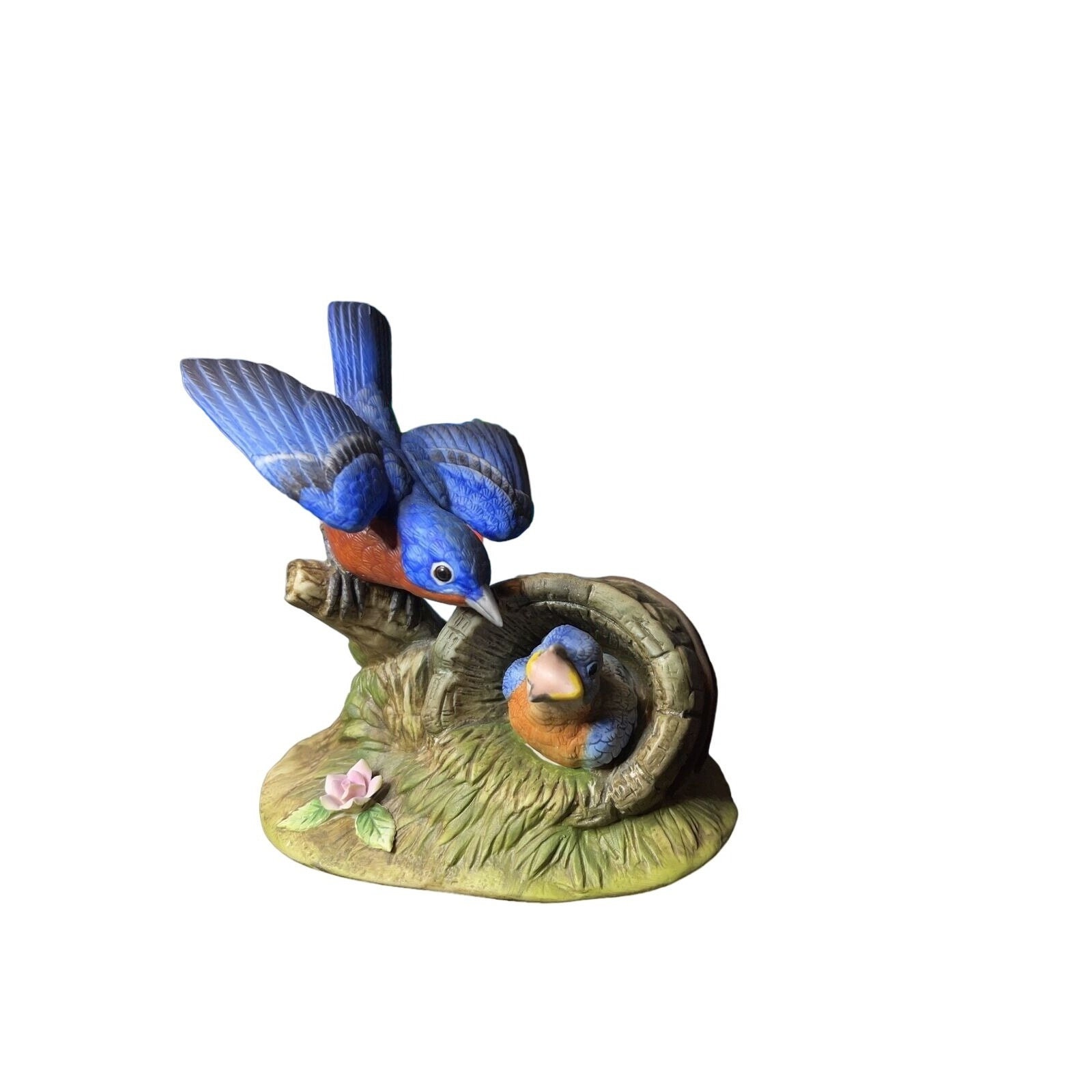 Figurine Bluebird Family by Andrea Sadek 1988 Number 8177 Japan ...