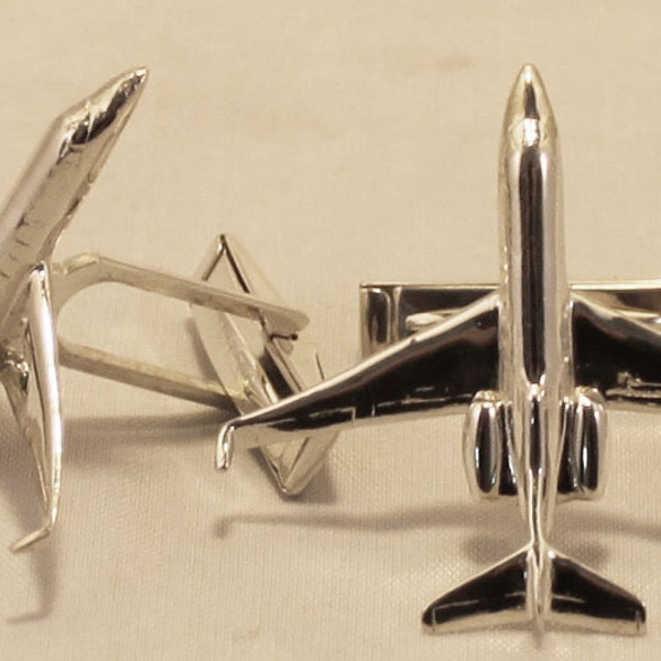 Hawker 800-900 Pendant, Charm, Tie Tack, Earrings, Cuff Links in sterling silver
