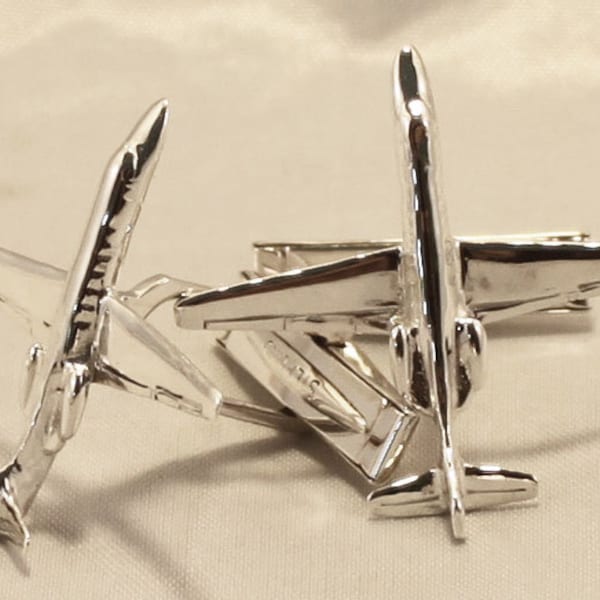 Cessna Citation 550 Jewelry in Sterling Silver