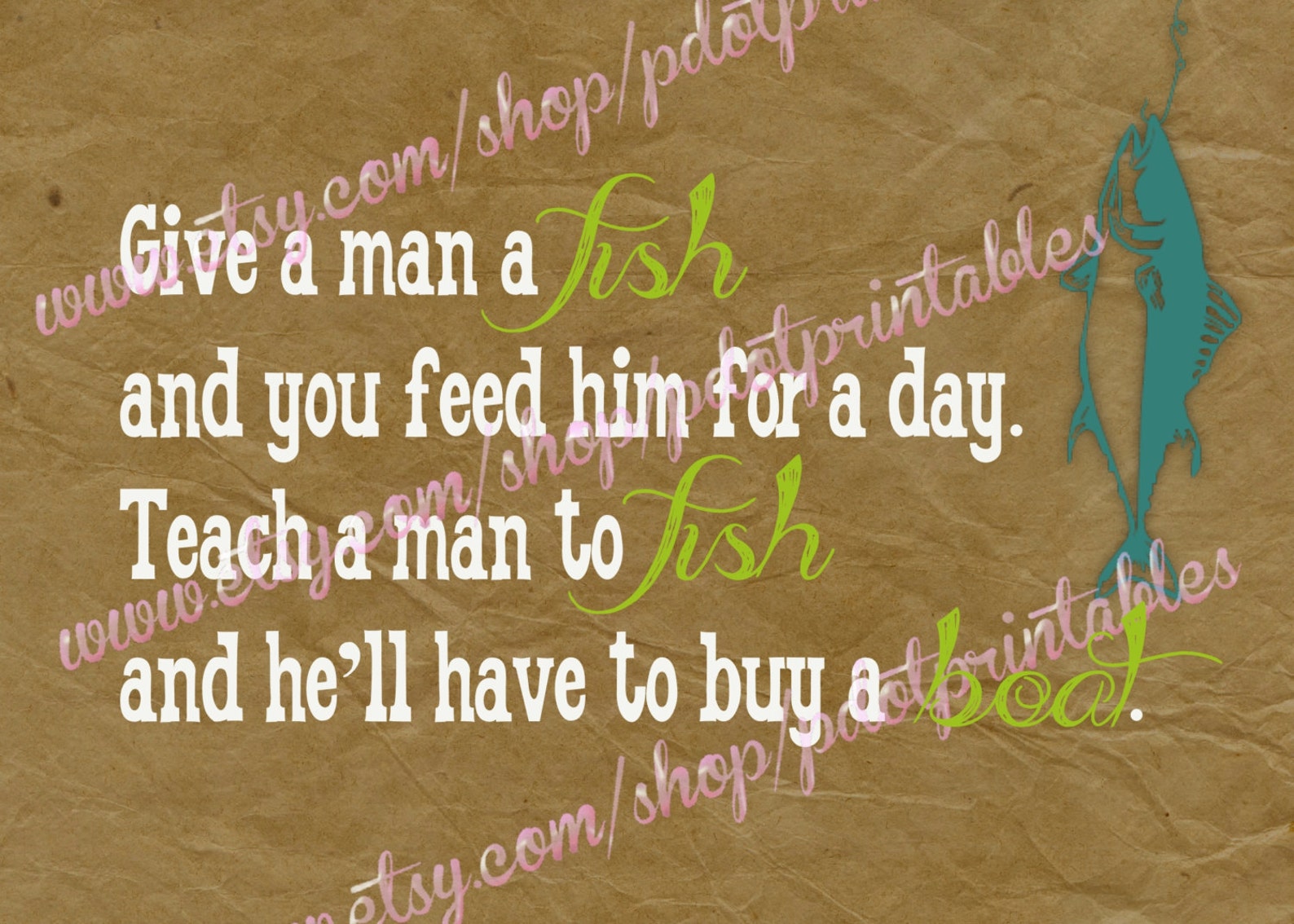 Arte de pared Dale a un