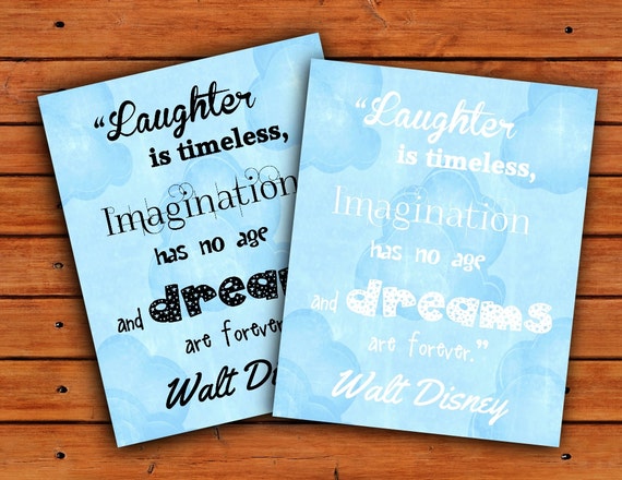 Walt Disney Quote - 8x10 - Instant Download - 2 PDFs Il_570xn
