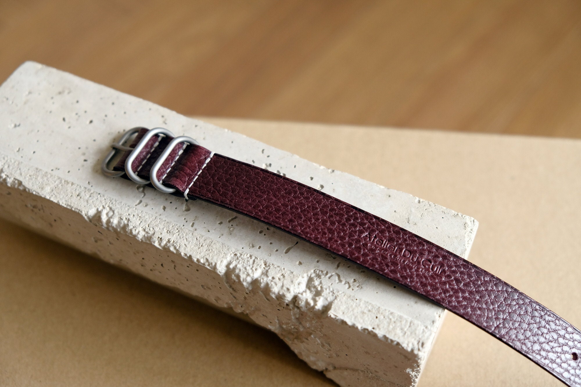 Leather zulu watch band/strap From Atelier Du Cuir 100 Etsy