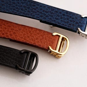 add on 5USD - vsp loop gold/black hardware, custom width, leather loop, etc