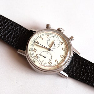 Handmade Veg Tan Leather Watch Strap: Minimalist Single Pass Loop