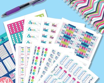 Get it Done Planner Stickers | Goal Planning, Checklist, etc.