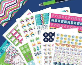 Budget Planning Sticker Sets | Financial Planning | 772 Count Pack | Budget Planner Accessory