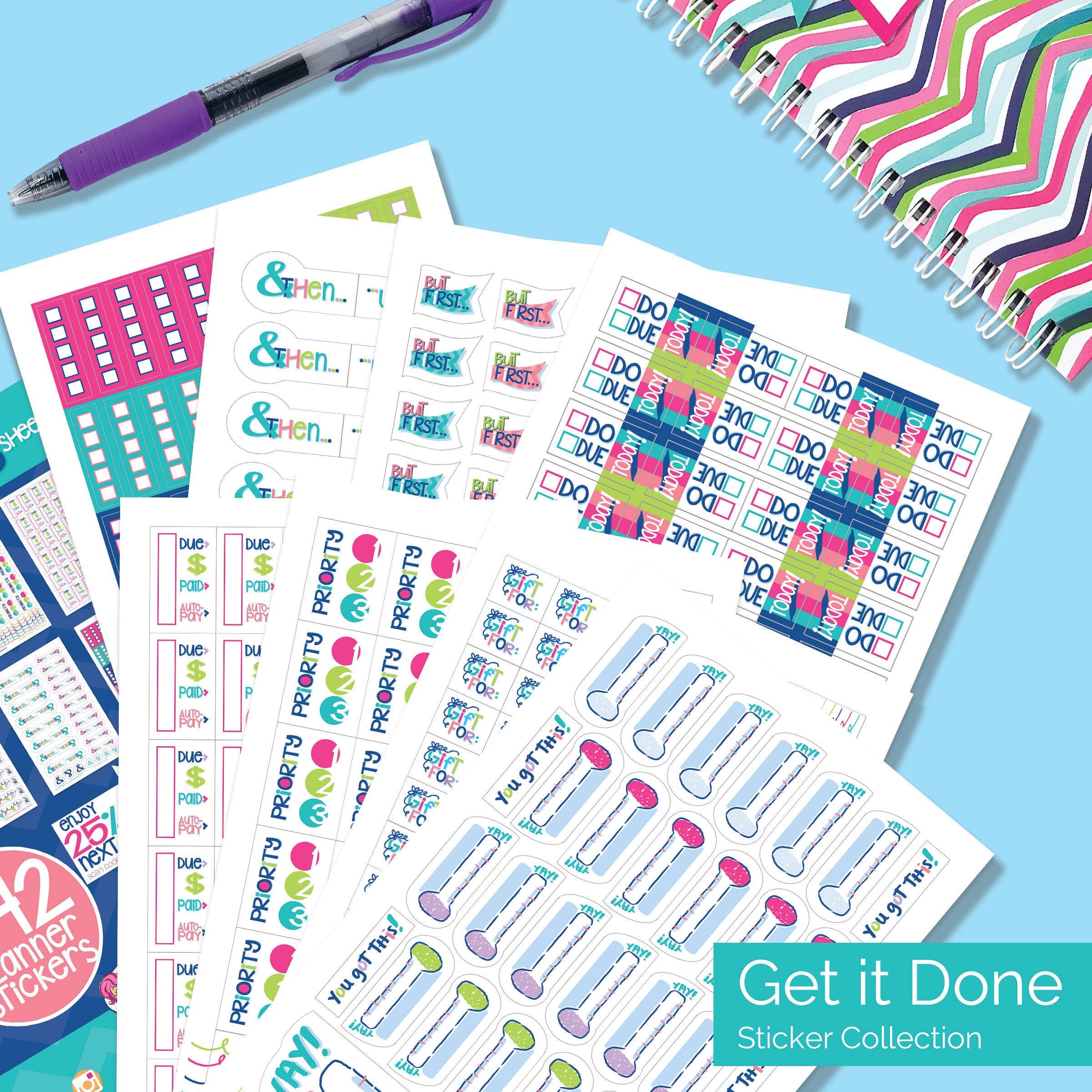 Best Family Planner Stickers for ANY Planner or Calendar Etsy