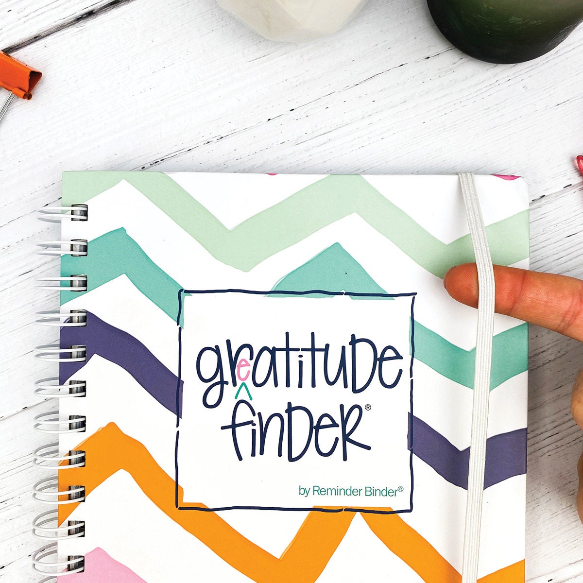 Gratitude Journal 52 Week Daily Positive Thinking for Women & Girls With  165 Stickers Self-help Happiness Gratitude Finder® 