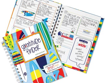 Gratitude Journal for Boys: 52 Week Positive Thinking with Stickers
