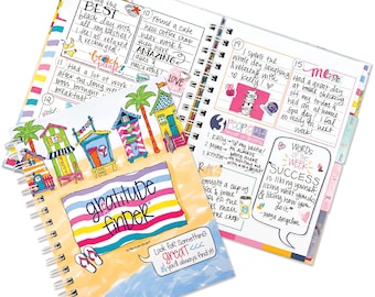 Gratitude Journal: 52 Week Positive Thinking with Stickers