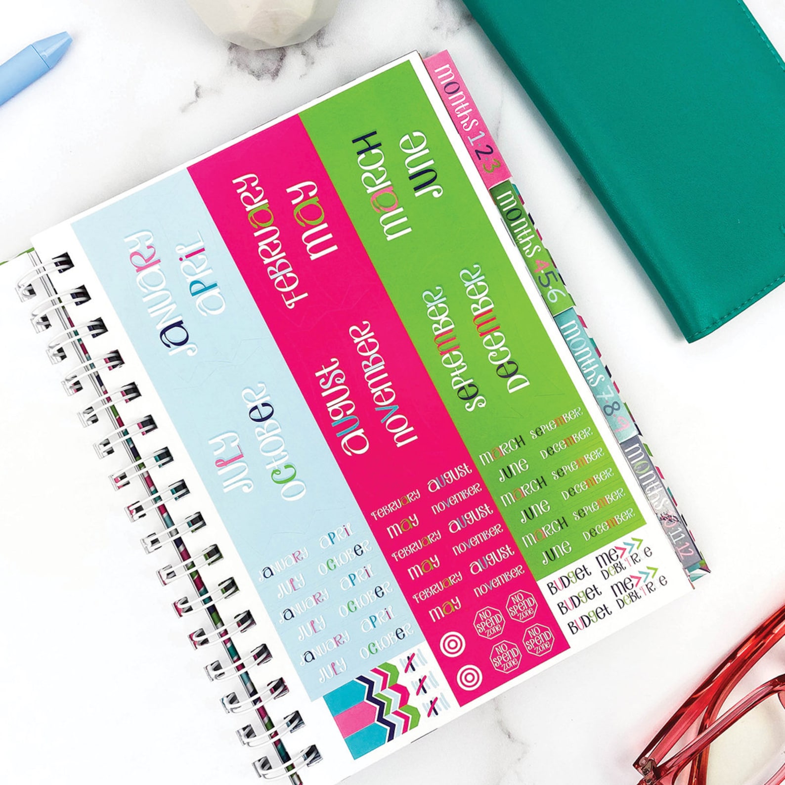 Budget Binder™ Bill Tracker Organizer Planner W/ Calendar & - Etsy