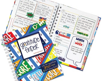 Gratitude Journal for Boys: 52 Week Positive Thinking with Stickers