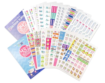Sticker Sets for Planners | Pick TWO | Choose from 4 collections | Fits any planner and calendar | Up to 1288 stickers | 100s of events