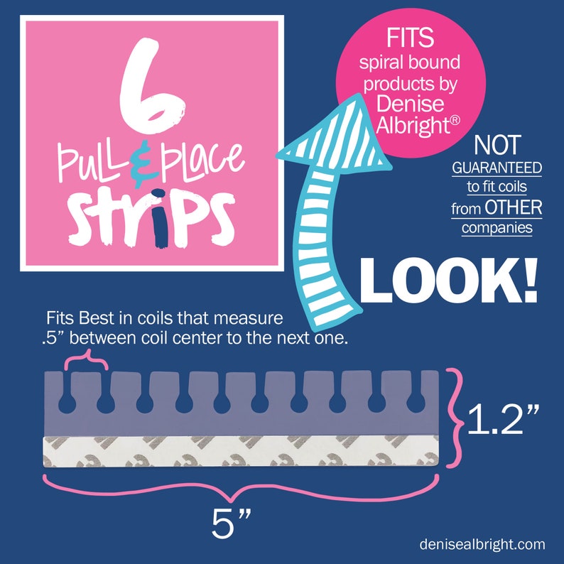 Pull & Place Adhesive Coil Strips  Snap-in Add-on for DIY image 4