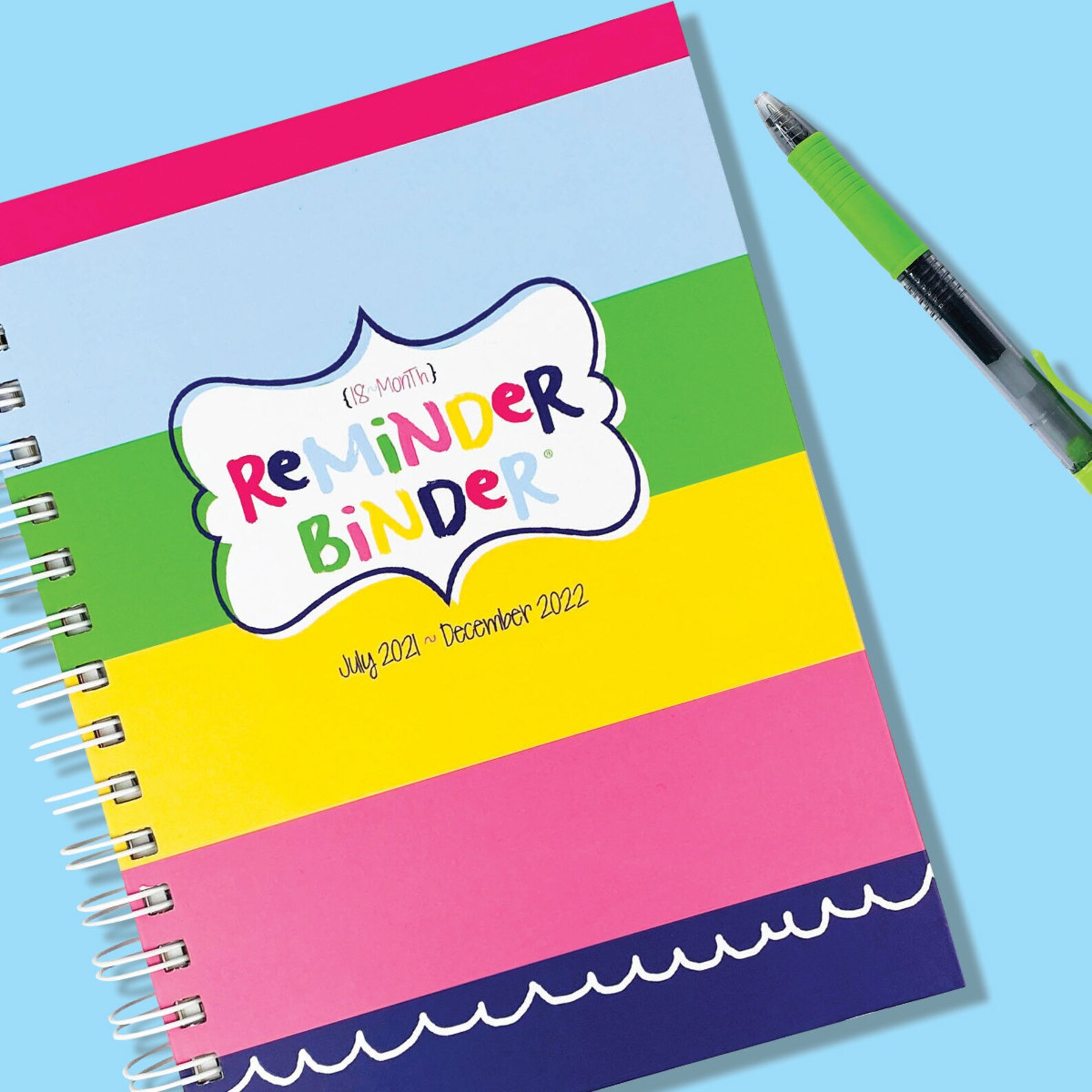 NEW 202122 Reminder Binder® Planner Weekly Monthly Views Etsy