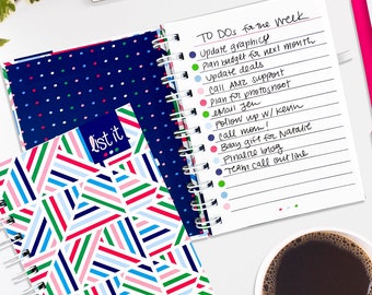 Mini Pocket Notebooks | List It | Checklist Book | Stocking Stuffer