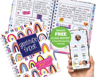 Kids' Gratitude Journal + BONUS App Membership | Gratitude for Them, Keepsakes for You