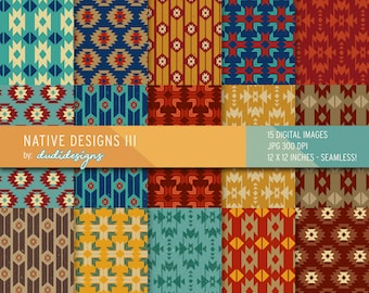 Native Paper Texture Native Digital Paper Pack Part 3. Scrapbooking Pages, Background ...