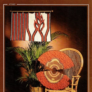 Vintage Weaving Pattern • 1970s Flatloom Weaving Book • Tapestry Wall Hanging Medallion • Easy Beginner Weaving Pattern Books 70s PDF Ebook